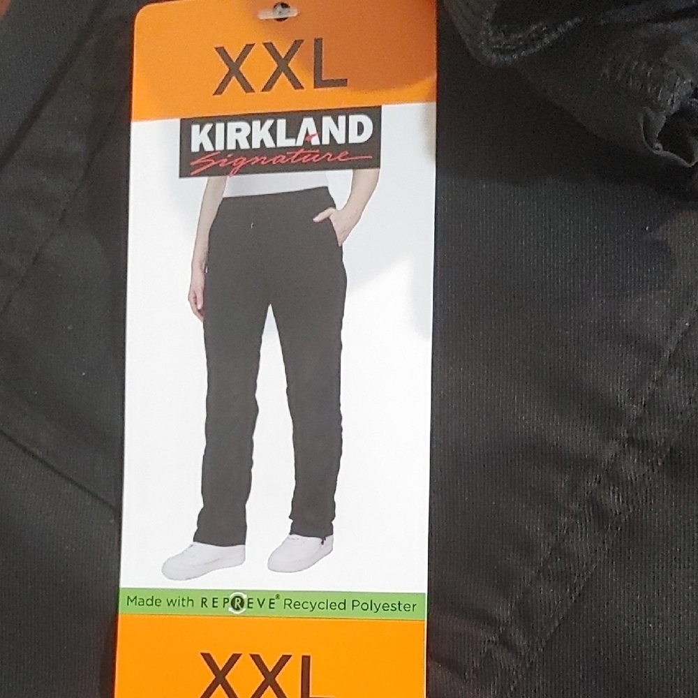 NWT Kirkland Signature Ladies Active Pants‎ Black - Picture 4 of 7